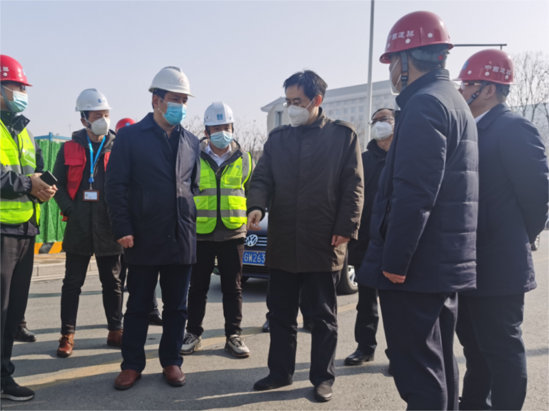 潘东旭市长调研督导六安农商行综合楼项目建设进展及安全生产工作