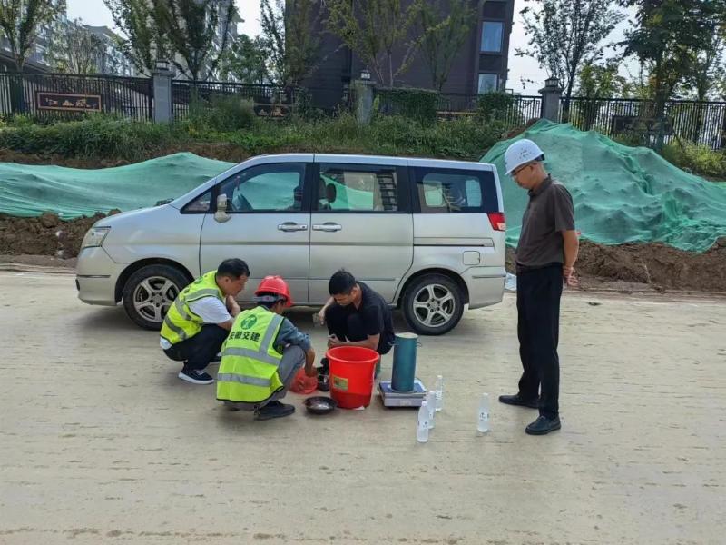 开展示范项目试验段施工 提升重点工程建设质量