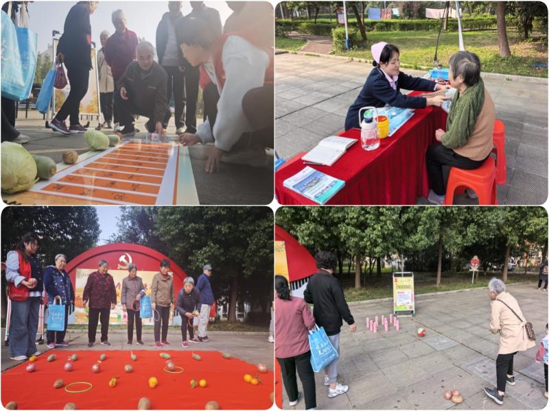 市重点工程处开展“情暖重阳 敬老睦邻”志愿服务活动