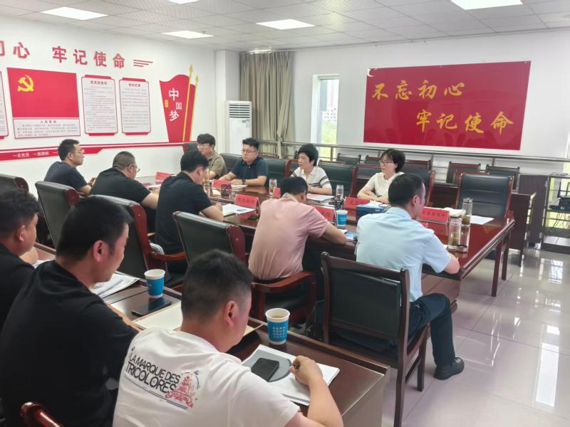 市重点工程处专题调度工程质量检测工作